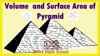 Volume and Surface Area of Pyramid|Height and Slant Height of Pyramid|Regular Pyramid|BCS|SSC.