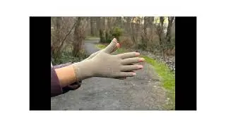 Compression Open Finger Gloves 3D Knit