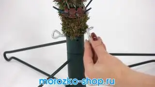 Искусственная ель СОСНА УЮТНАЯ зеленая (литая хвоя), 2,15 м, BLACK BOX