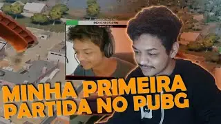 A MINHA PRIMEIRA PARTIDA DE PUBG!! - React