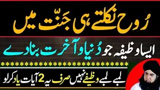Rooh Nikalte Jannat Ki Zamanat | Duniya Akhirat Ki Kamyabi Ka Wazifa | Dr Hamed Shaafi | TALAASH