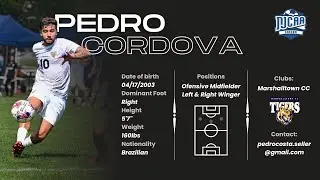 Pedro Cordova - Highlights 2024 | NJCAA