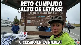 Recorrí en Bicicleta la carretera mas hermosa de Colombia  Murillo - ALTO DE LETRAS  | Jesús Alfredo