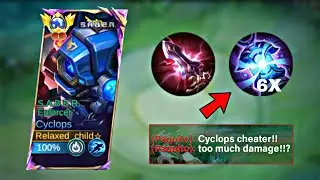 WHY PURE CYCLOPS HYPER CARRY IS BROKEN!? CYCLOPS BUILD AND EMBLEM 2024