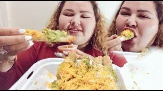 Crunchy Roll Tacos/ MUKBANG