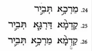 Torah Trope: Tevir Family
