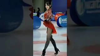 A beautiful girl dances magic dance ice latin dancing #americagottalent #dance #japan