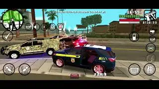DEU PINOTE NA GUARNI&Ccedil;&Atilde;O DEU TRABALHO PARA PEGAR ELE GTA MOD POL&Iacute;CIA 