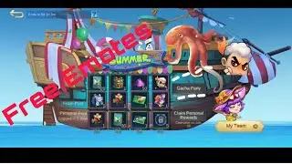Upcoming Summer Gala Free Emotes Event in 2021 on Mobile legends
