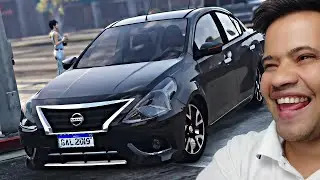 FUGA DA POLICIA NISSAN VERSA SEDAN 2015 - GRAND THEFT AUTO V - GTA V MODS