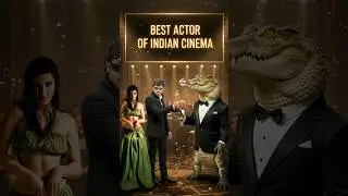 Best Actor Of Indian Cinema-Crocodile#tuyaamein#shanayakapoor#bollywood#viralshort#shortfeed#trend