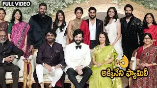 Akhil Akkineni - Zainab Wedding Reception Full Video | Nagarjuna | Naga Chaitanya | Friday Culture