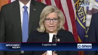 Rep.Cheney: House Democrats Have Failed To Make a Clear, Compelling, Bipartisan Impeachment Case
