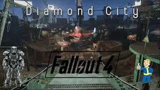 Fallout 4 - Diamond City - Atmospheric music and ambience