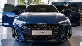 2026 Audi A6 Avant S line in Ascari Blue - Interior & Exterior Walkaround
