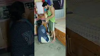 Crazy Husband &8 Wife 🤣 #comedy #funny #youtubeshorts #trending #viral #shorts