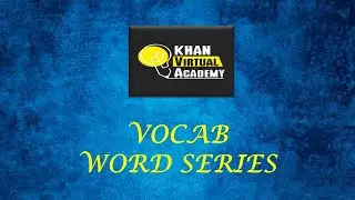 VOCAB ||  Daily Word Series || Mnemonics || GRE Vocab || Tricks to Remember