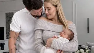 Андзякс с сыном дома 👶🏼 Первые мгновения 😭