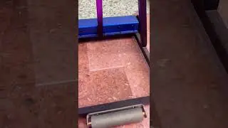 Laser cleaning machine self walking device to remove stone floor stains