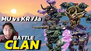 Absolute Cinematic: Захватывающая битва кланов между MU (Вьетнам) и KR / Ja  | War Robots
