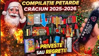 MEGA COMPILAȚIE DE CRĂCIUN CU PETARDE ȘI ARTIFICII 2025-2026 #vuurwerk #pyro #petardy #petarde 