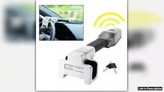 Universal Car Anti theft Safety Alarm Lock Car Steering Wheel Lock Retractable Security Car Locks S