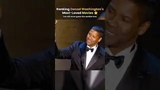 Ranking najpopularniejszych film&oacute;w Denzela Washingtona ⭐ #kr&oacute;tkiefilmy #denzelwashington #ulubionefilmy