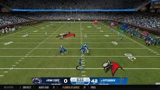 Christian Roz With A TD Catch Vs Penn State