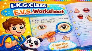 U. K. G class  e.v.s worksheet  #studentmotivation #studentsuccess #studenteducation #studentsports