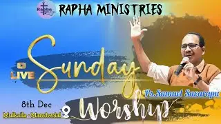 Pastor Samuel Savarapu's Sunday message Live...
