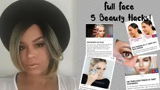 Instagram BEAUTY HACKS Tested [Makeup Tutorial] | Abby Red