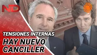 Milei designó a Pablo Quirno como CANCILLER tras la salida de Werthein