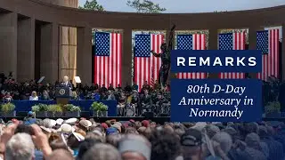 President Biden Delivers Remarks on D-Day in Normandy, France with ASL Interpretation