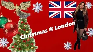 Christmas in London 🎄| Magical Lights, Festive Streets & Holiday Atmosphere #vlog #christmas 
