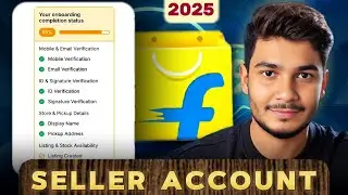How to Create Flipkart Seller Account 2025 (Step by Step Guide) | Flipkart Seller Kaise Bane 🔥