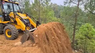 jcb dozing soil video