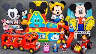 Satisfying with Unboxing Disney Fire Rescue Mickey Mouse Jumbo Fun House Playset | Review Toys ASMR