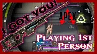 [APEXLM] | SENTINEL is OverPower! 🔫 | 1st Person HARD way to Play | Apex Legends Mobile