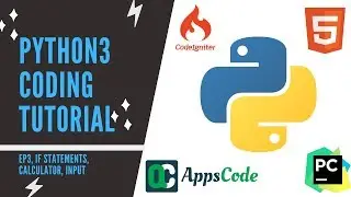 Python Beginner Tutorial Ep. 3 | If Statements, User Input, Advanced Calculator