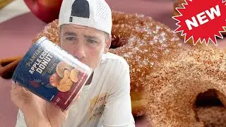 🍎🥯 NEW Planters Apple Cider Donut Cashews Review! Fall Flavor Must-Try?! 🍁🌰