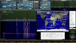Sat&eacute;lite RS-44, 435.640 MHz, Antena Vinnant TUR435/3-S, recibido en Espa&ntilde;a el 11/01/2026 10:30 UTC.