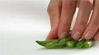 Как приготовить свежую стручковую фасоль