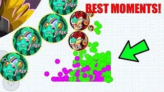 INTENSE DOUBLE REVENGE! | Agar.io Mobile - EPIC TRICKS | 2vs2 BATTLE | CRAZY MOMENTS in AGAR.IO!