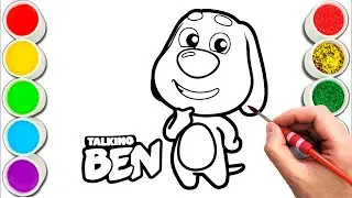 TALKING BEN Drawing, Painting & Coloring For Kids and Toddlers_ Child Art