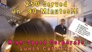 LIVE Food Truck High-Speed Corporate/Factory Lunch Catering - Crazy Efficient Chicago Style Menu