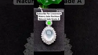 Watery Jade Egg Necklace#jewelry #earrings #pendant #necklace #china #chinatravel #chinesejewelry