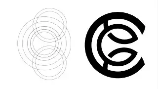 How to make C design || Adobe illustrator Tutorial ||