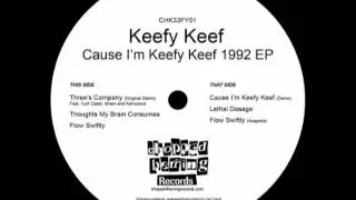 KEEFY KEEF/CAUSE I'M KEEFY KEEF 1992 *LIMITED VINYL* CHOPPED HERRING