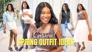 Casual Spring Outfits Ideas | Elevated Comfy and Cool Mom Approved