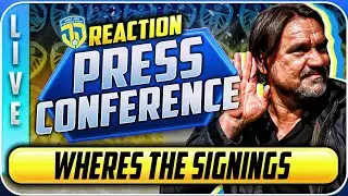 Leeds United Pre-Newcastle Press Conference Reaction & Transfer Window Update from the Manager